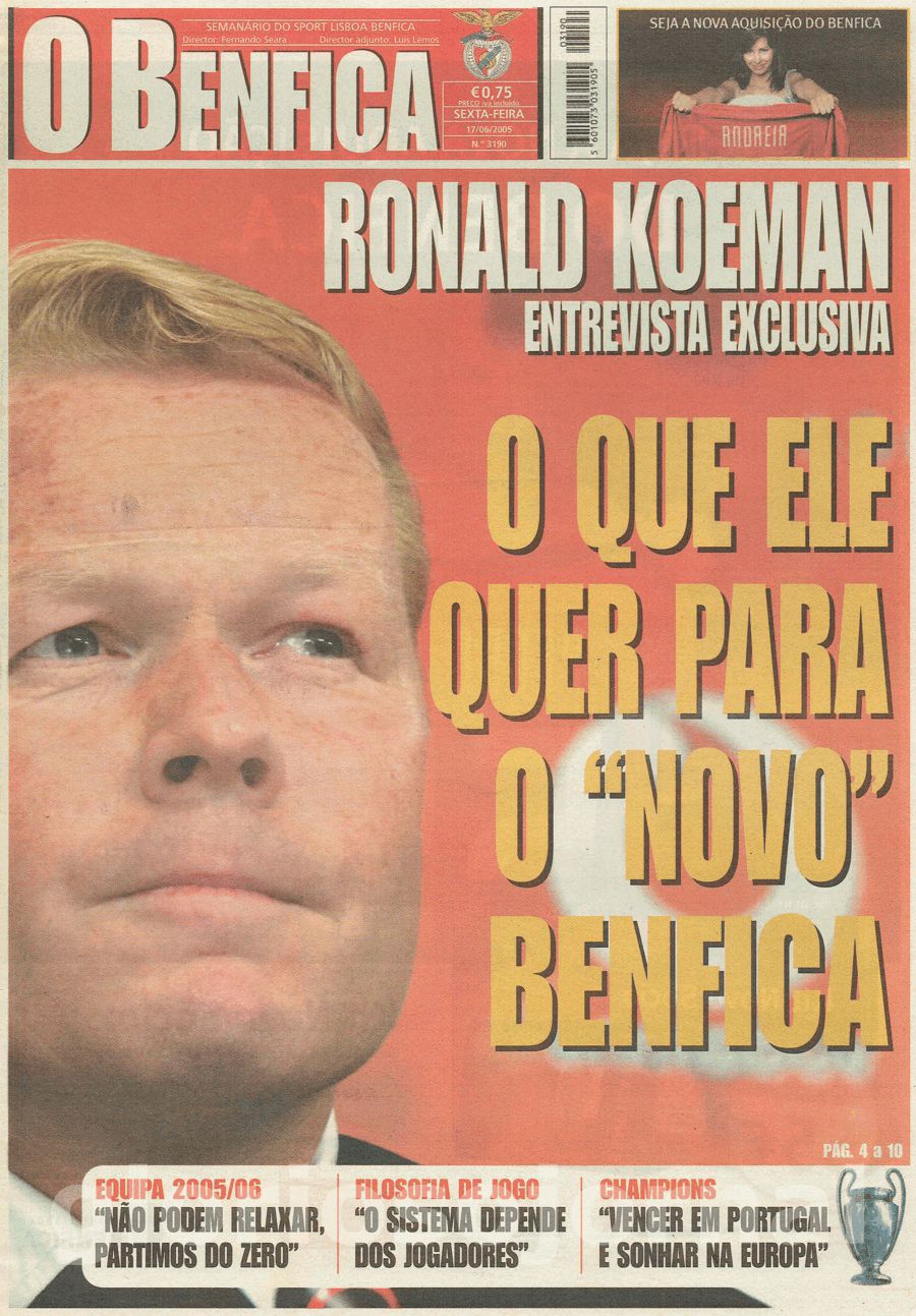 jornal o benfica 3190 2005-06-17